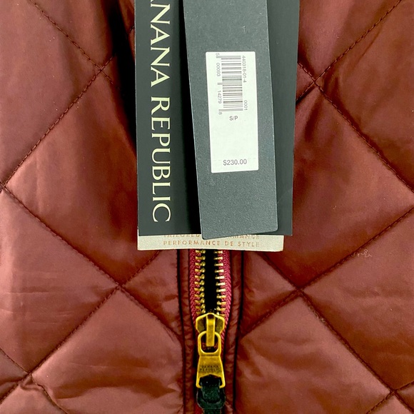 NWT Banana Republic Quilted sleeveless vest size small - Picture 5 of 7